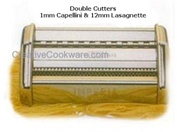 X Universal 1mm Capellini & 12mm Lasagnette Double Cutters