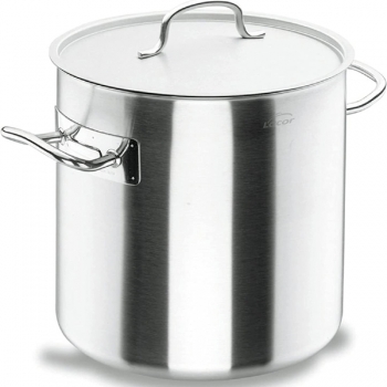 Lacor Chef 11 Qt - 10 Lts Stainless Steel Stock Pot with lid 