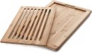 Lacor 16"- 40cm Bamboo Wood Bread Cutting Board 