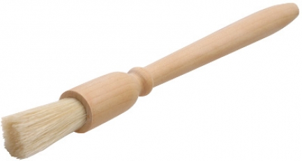 Long Round Wood Handle Cleaning Brush Set of 2