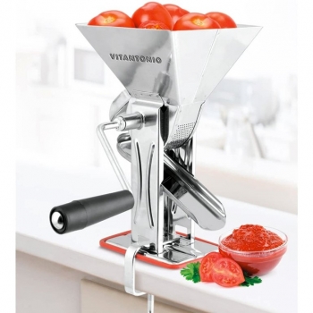 Vitantonio TicTac Spremipomodoro 3.5 Lts Large Stainless Tomato Squeezer and Strainer - BLACK FRIDAY SALE