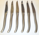 ROSSIGNOL Laguiole Stainless Steel Steak Knife Set of 6 HOT DEAL 