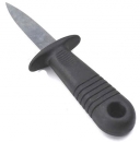 Deluxe Oyster Knife Opener with Black Handle