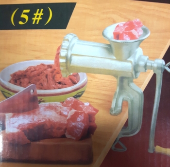 Deluxe Table Mounted #5 Meat Grinder HOT DEAL