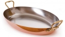 De Buyer 14" - 36cm VIP Oval Copper Dish