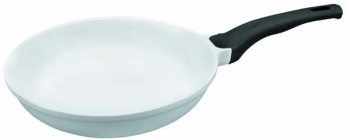 Lacor 9.5' - 24cm Ceramic White Frying Pan