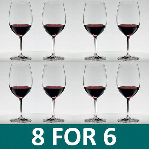 Riedel Ouverture Magnum Red Wine Glass - Set of 8 VALUE ...