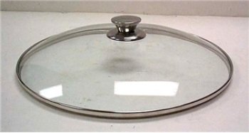 12.5 - 32cm Pyrex Glass Pan Lid