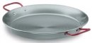 Lacor Carbon Steel Paella Pans with Red Handles