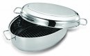 Deluxe 10 Qt - 9.5 Lts Coverred Oval Roaster