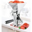 Omac TicTac Spremipomodoro 3.5 Lts Large Stainless Tomato Squeezer and Strainer - BLACK FRIDAY SALE