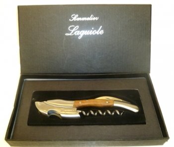 Laguiole Wood Corkscrew with Gift Box HOT DEAL